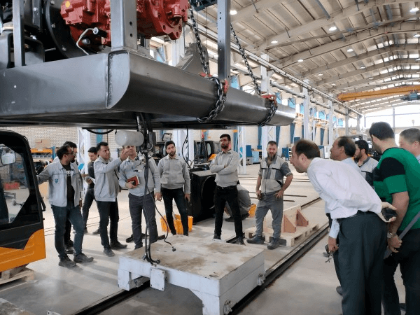 LTMG team visit the factory