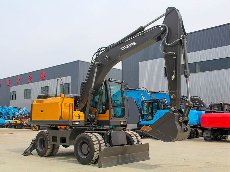 15 ton wheel excavator