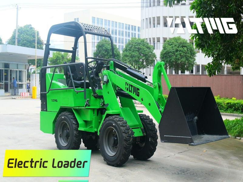 Small Articulated Electric Wheel Loader